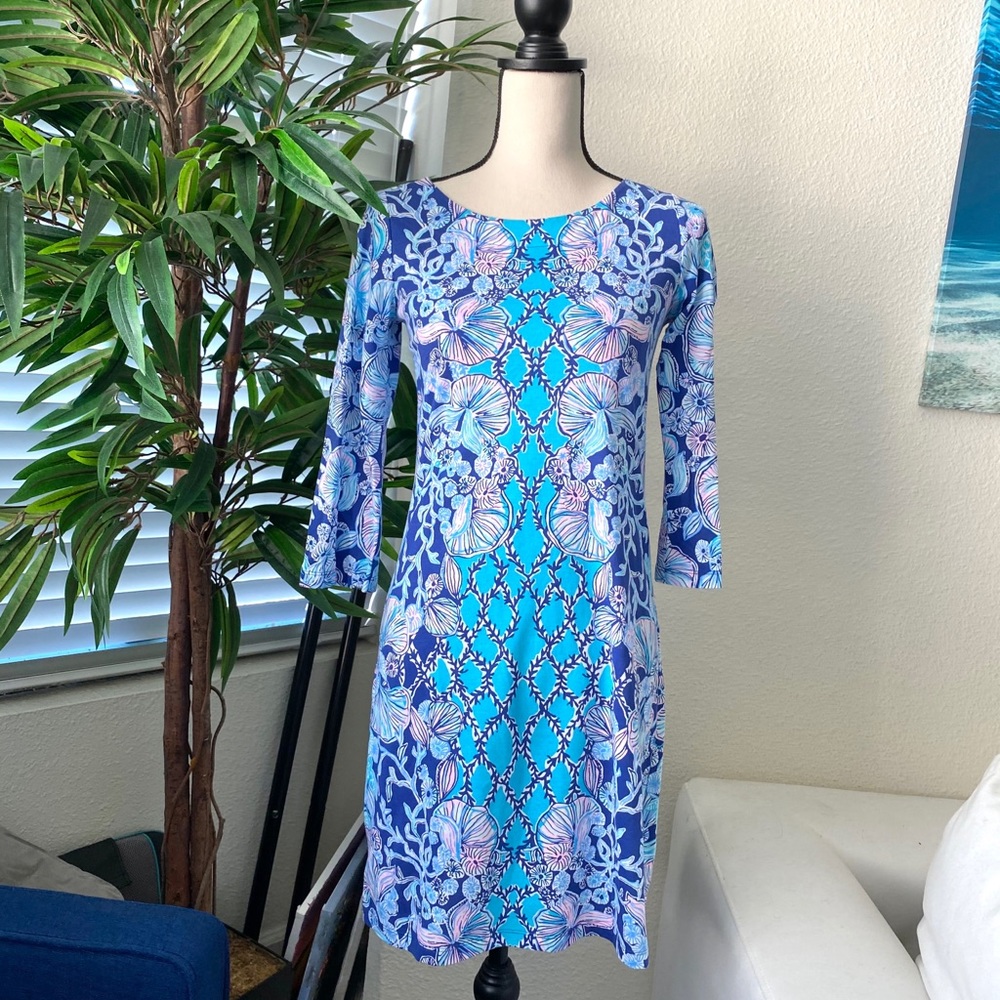 NWT Lily Pulitzer Blue Bay Dress